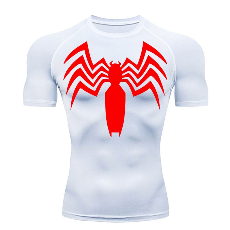 Spider Compression  T-Shirt L/Sleeve