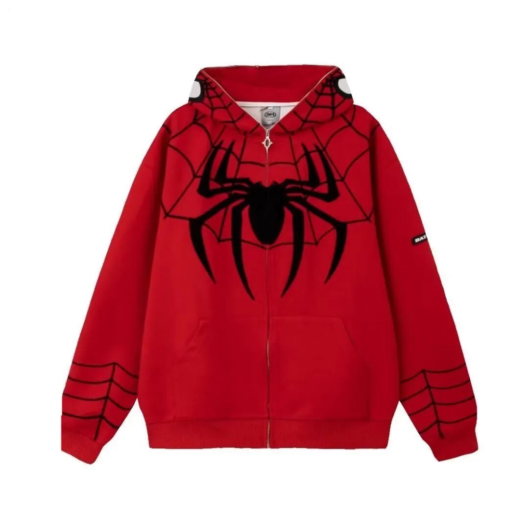 Couple Outfit Spider Hoodies